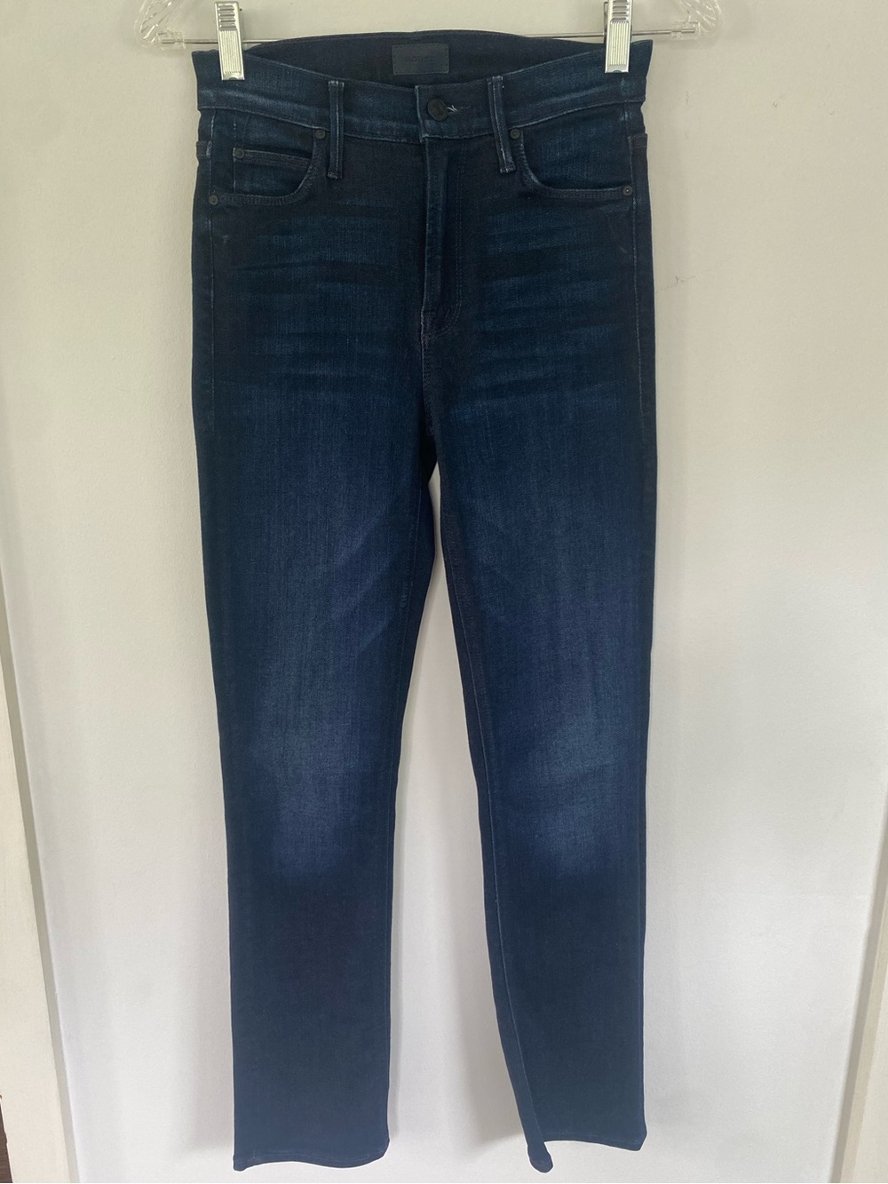 Mother Denim Mid-Rise Dazzler Ankle Dark Wash Now or Never Womens Size 24 Jeans